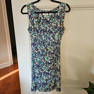 Amy Matto faux-wrap dress - Small